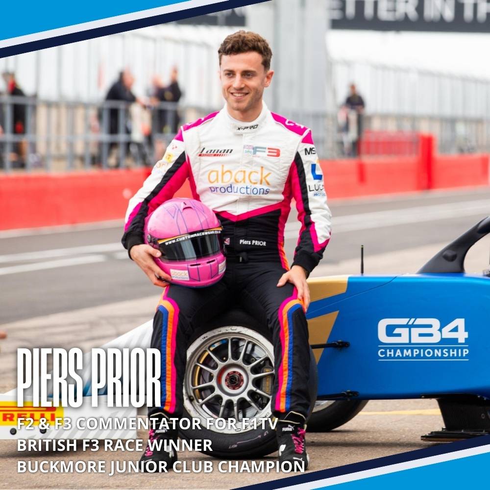 Piers Prior, F1 commentator and British F3 race winner